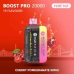 PYNE POD Boost Pro 20000 Puffs 50MG Disposable Vape Cherry Pomegrante