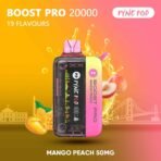 PYNE POD Boost Pro 20000 Puffs 50MG Disposable Vape Mango Peach