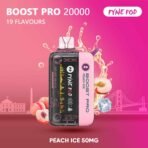 PYNE POD Boost Pro 20000 Puffs 50MG Disposable Vape Peach Ice