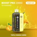 PYNE POD Boost Pro 20000 Puffs 50MG Disposable Vape Triple Mango