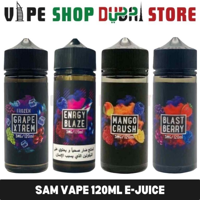 SAM VAPE 120ml 3mg E-liquid