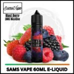 SAM VAPE 60ml 3mg E-liquid Blast Berry