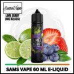 SAM VAPE 60ml 3mg E-liquid Lime Berry