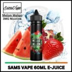 SAM VAPE 60ml 3mg E-liquid Melon Melon