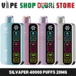 SILVAPER 40000 Puffs 20MG 4 Mode Adjustable Ice Disposable Vape