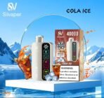 SILVAPER 40000 Puffs 20MG 4 Mode Adjustable Ice Disposable Vape Cola Ice