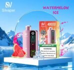SILVAPER 40000 Puffs 20MG 4 Mode Adjustable Ice Disposable Vape Watermelon Ice