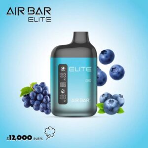 AIR BAR ELITE 12000 Puffs Disposable Vape in Dubai Blueberry Grape