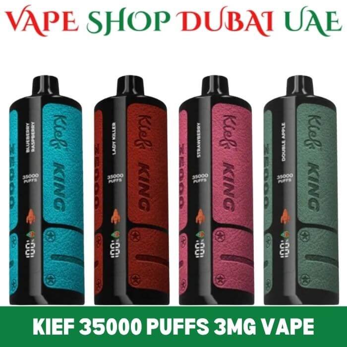 Best Kief 35000 Puffs 3mg Disposable Vape in Dubai
