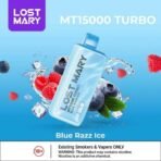 Best LOST MARY MT15000 Puffs 50MG Vape in Dubai Blue Razz Ice