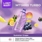 Best LOST MARY MT15000 Puffs 50MG Vape in Dubai Summer Grape