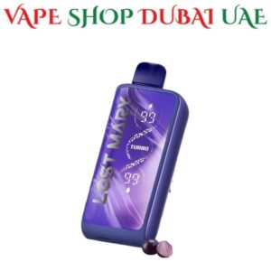Best LOST MARY TURBO MT35000 PUFFS VAPE in Dubai Black Grape