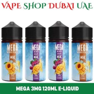Best MEGA 120ml 3mg E-liquid In Dubai