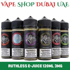 Best Ruthless E-juice 100ML 3mg Price in Dubai