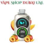 Best WAKA PA25000 Puffs 50MG Disposable Vape in Dubai Mango Peach