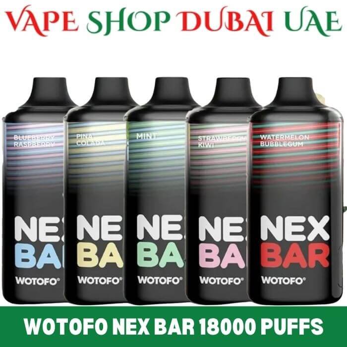 Best Wotofo Nex Bar 18000 Puffs 20MG in Dubai