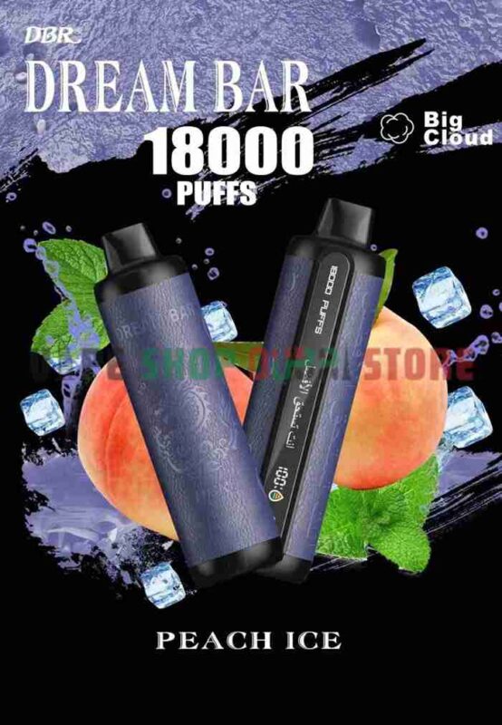 DBR-Dream-Bar-18000-Puffs-Price-in-Dubai-PEACH-ICE