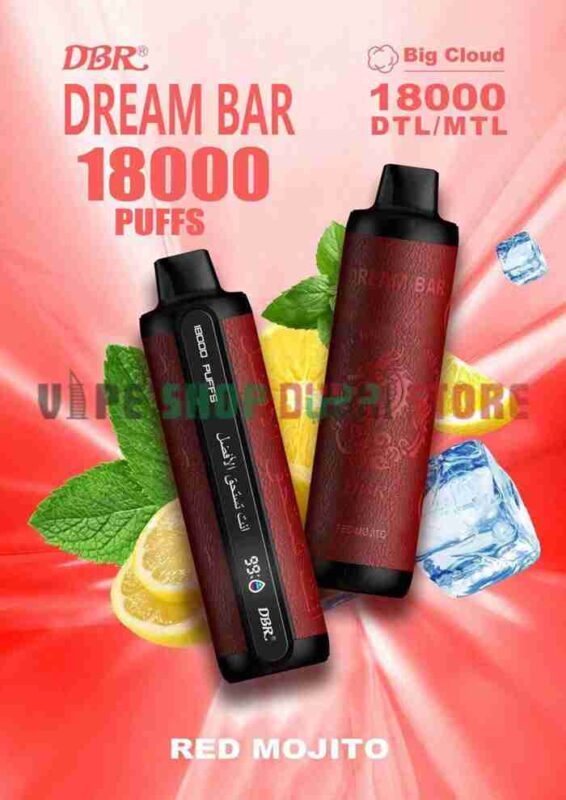 DBR-Dream-Bar-18000-Puffs-Price-in-Dubai-RED-MOJITO