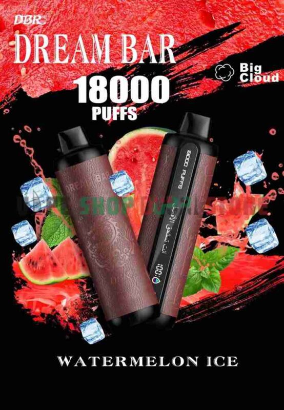 DBR-Dream-Bar-18000-Puffs-Price-in-Dubai-WATERMELON-ICE