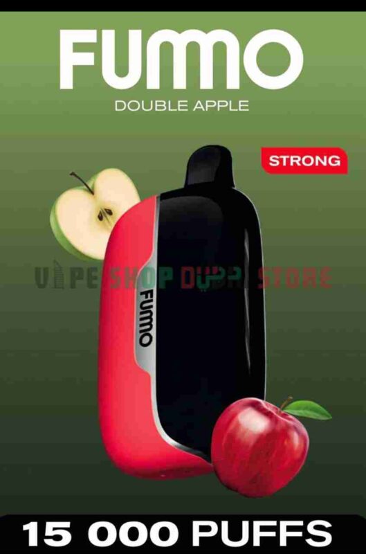 FUMMO-Power-15000-Puffs-20MG-Non-Rechargeable-Disposable-Vape-in-Dubai-DOUBLE-APPLE