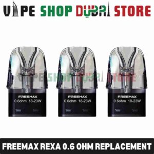 Freemax-Rexa-Pod-Replacement-Pack-–-Smooth-MTL-RDL-Vaping-in-Dubai-0.6-ohm