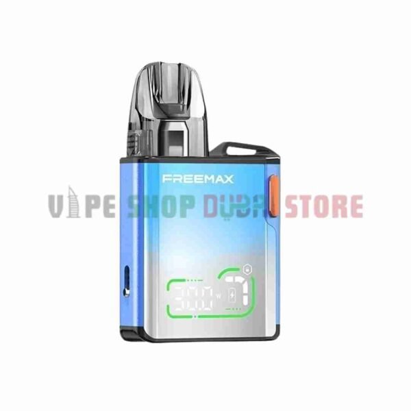 Freemax-Rexa-SQ-Pod-Kit-Dubai-–-1300mAh-Battery-Type-C-Charging-BLUE