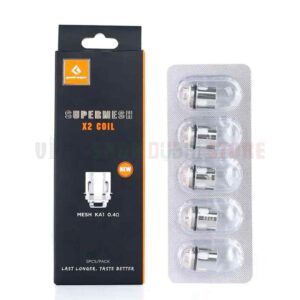 GEEKVAPE Super Mesh X1 and X2 Coils 0.4Ohm