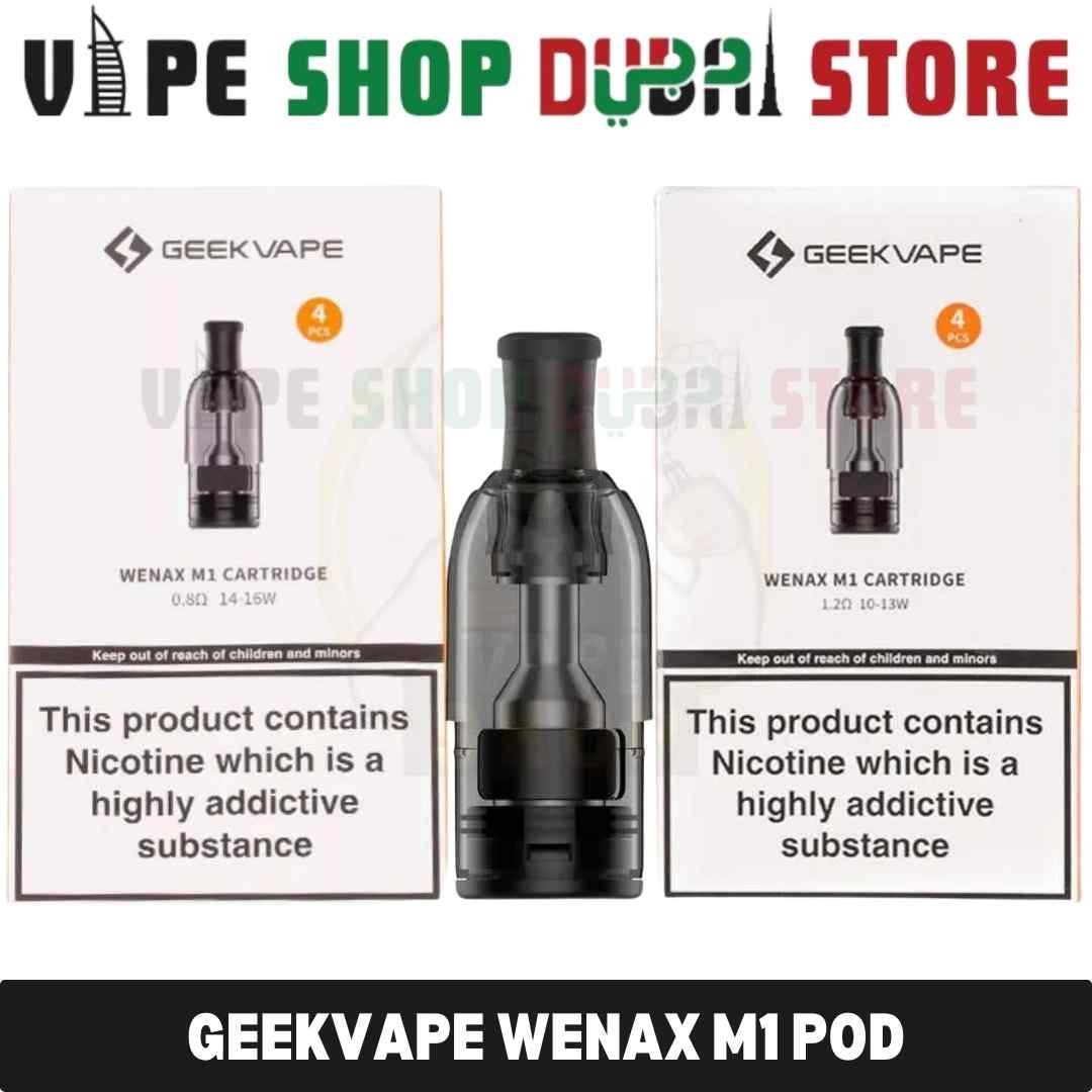 GEEKVAPE Wenax M1 Cartridge 2ml Replacement Pod GEEKVAPE Wenax M1 Cartridge 2ml Replacement Pod