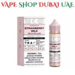 GLAS Basix Series Vape Juice 60ml 3mg & 6mg Price in Dubai Strawberry Milk