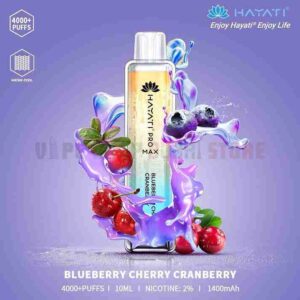 HAYATI-Pro-Max-4000-Puffs-20MG-Disposable-Vape-in-Dubai-BLUEBERRY-CHERRY-CRANBERRY