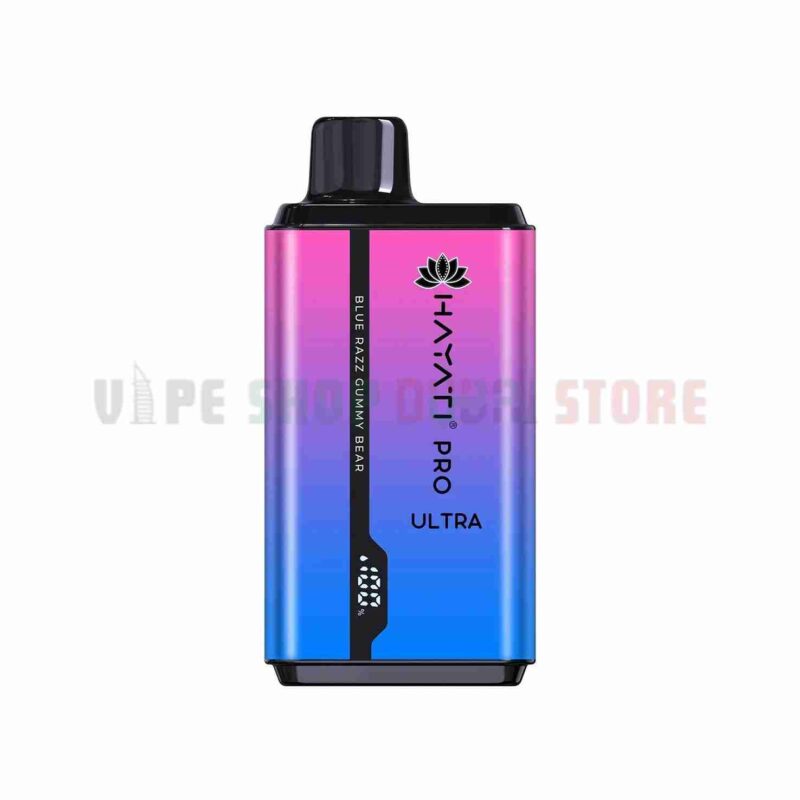 HAYATI-Pro-Ultra-15000-Puffs-20MG-Disposable-Vape-in-Dubai-BLUE-RAZZ-GUMMY-BEAR