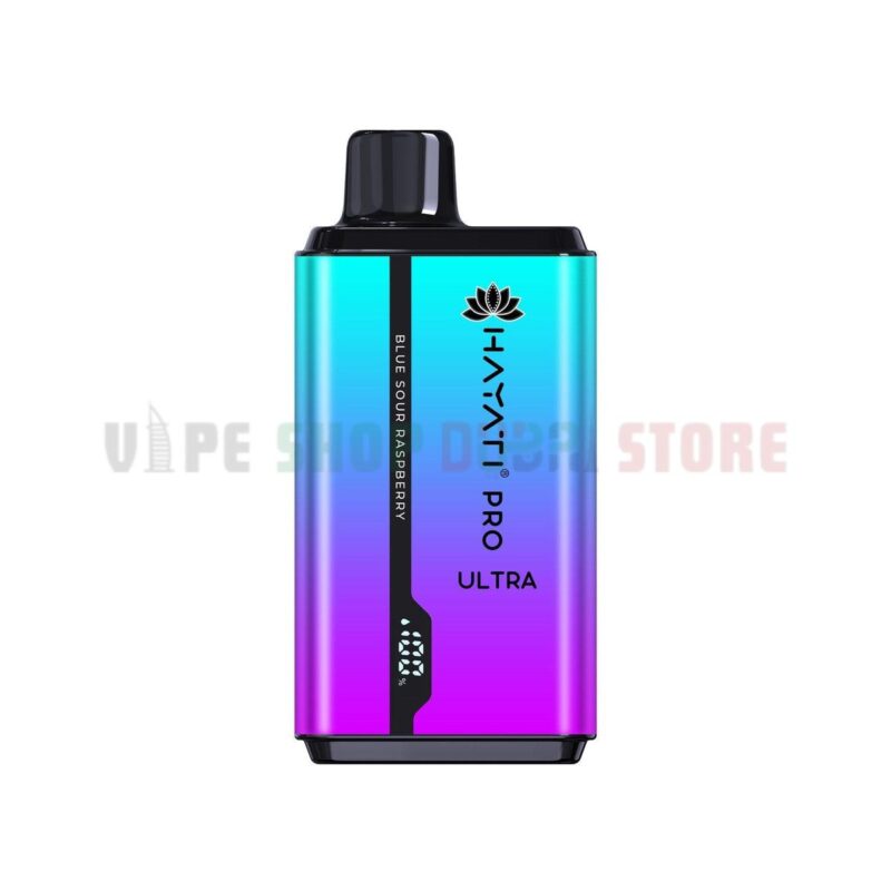 HAYATI-Pro-Ultra-15000-Puffs-20MG-Disposable-Vape-in-Dubai-BLUE-SOUR-RASPBERRY