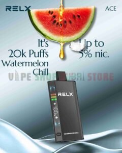 RELX Ace 20000 Puffs 50MG Disposable Vape in Dubai