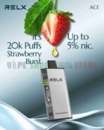 RELX Ace 20000 Puffs 50MG Disposable Vape in Dubai