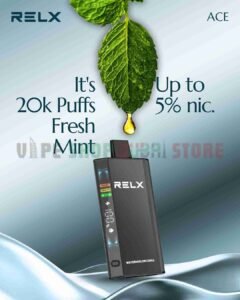 RELX Ace 20000 Puffs 50MG Disposable Vape in Dubai