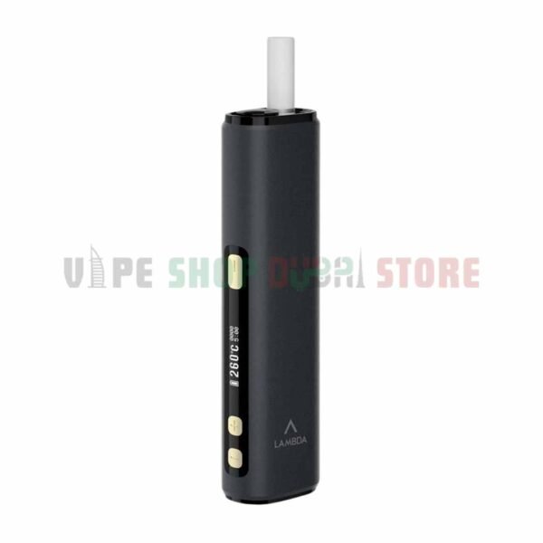 Lambda-I8-Heat-Not-Burn-Device-For-iluma-Sticks-Terea-Sentia-Smartcore-Sticks-in-Dubai-UAE-BLACK