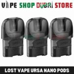 Lost-Vape-Ursa-Nano-Pods-Cartridge-1.0ohm-0.8ohm-For-Ursa-Nano-Nano-Pro-Baby-Pro-3PCS-in-Dubai-UAE