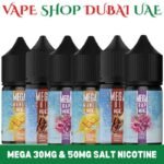 MEGA 30mg and 50mg 30ml Salt Nicotine E-juice in Dubai