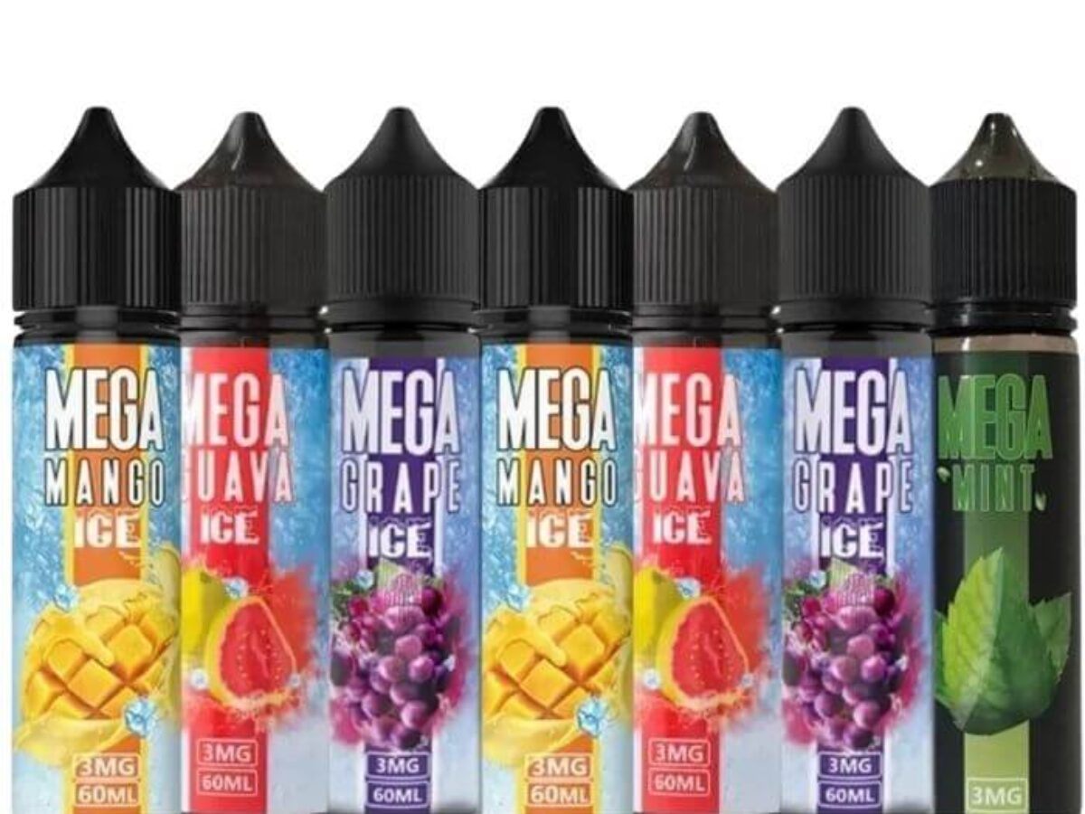MEGA Vape Juice 60ml E-Liquid 12mg E-Juice in Dubai
