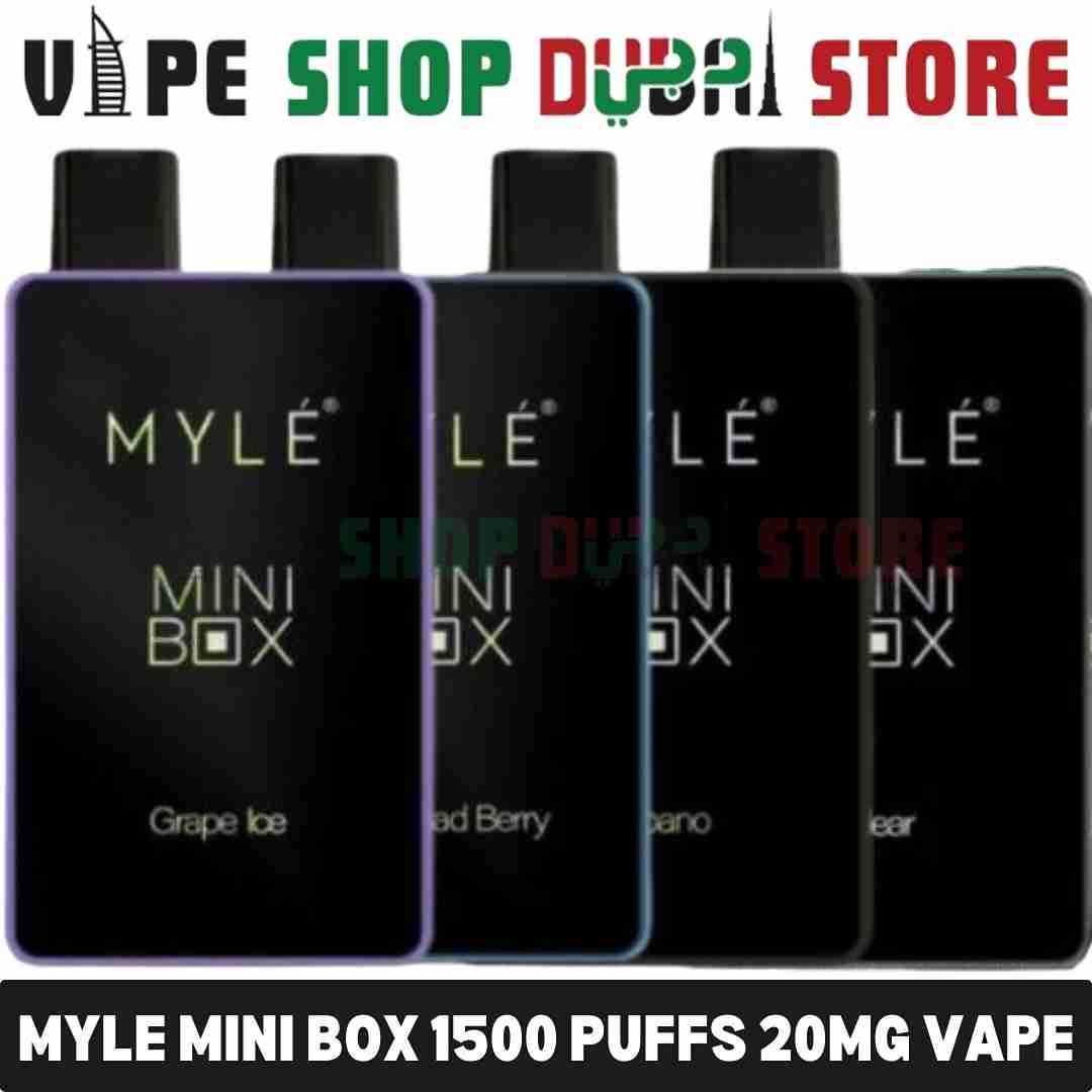 MYLE Mini Box 1500 Puffs  Buy Now | VapeShopDubai Store