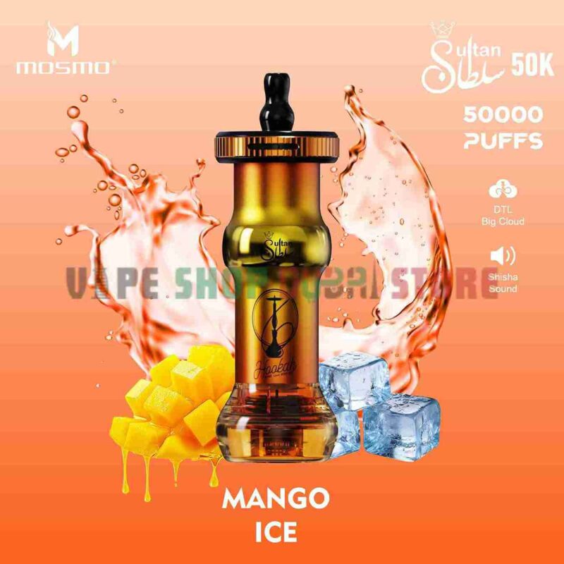 Mosmo-Sultan-50K-Puffs-Disposable-Vape-–-Shisha-Style-Luxury-Vaping-in-Dubai-MANGO-ICE