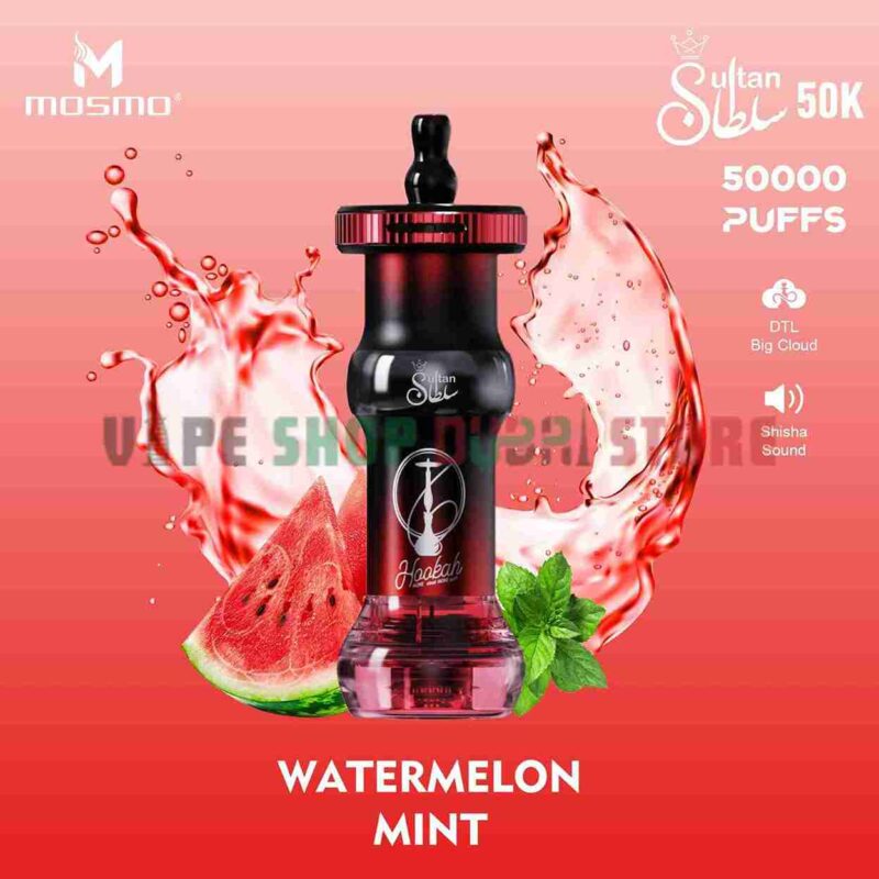 Mosmo-Sultan-50K-Puffs-Disposable-Vape-–-Shisha-Style-Luxury-Vaping-in-Dubai-WATERMELON-MINT