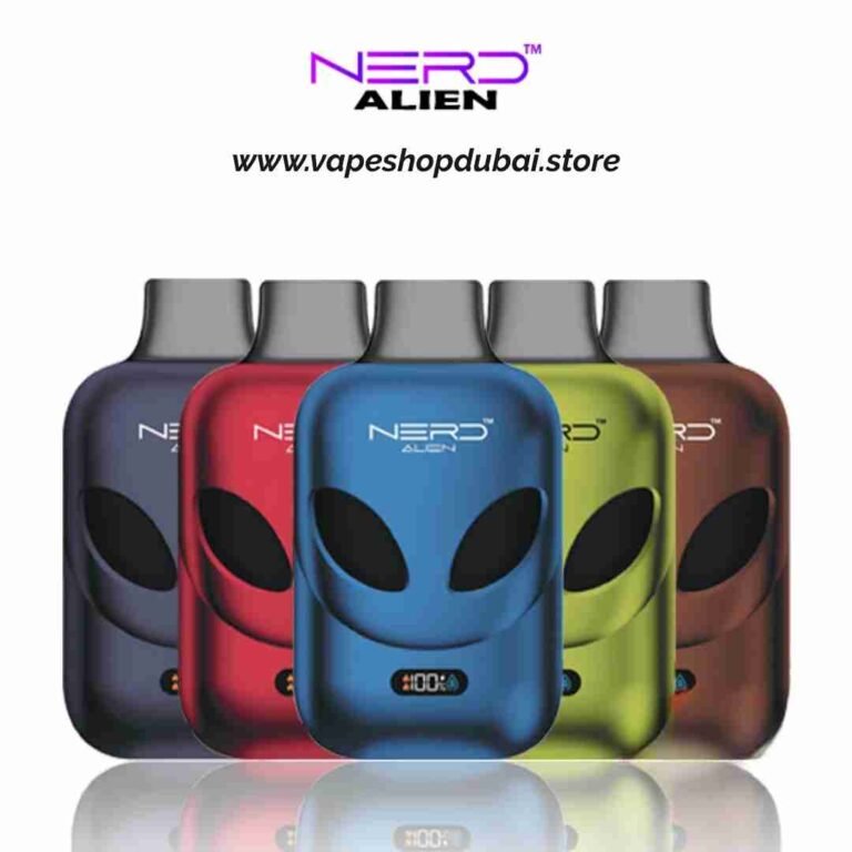 NERD-Alien-12000-Puffs-20MG-Disposable-Vape-in-Dubai