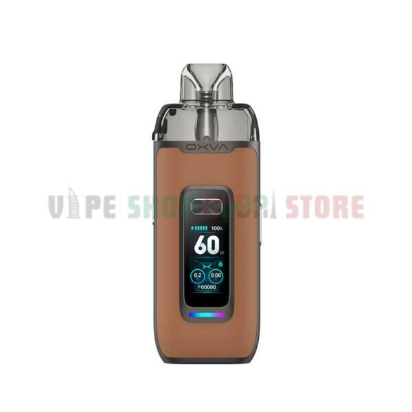 OXVA-VPrime-Pod-System-in-Dubai-BROWN-LEATHER