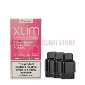 OXVA-Xlim-Prefilled-Pod-Cartridges-Pod-Kit-in-Dubai-STRAWBERRY-RASPBERRY-CHERRY
