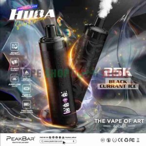 PEAKBAR-HUQA-25000-Puffs-DTL-5MG-Disposable-Vape-in-Dubai-BLACK-CURRANT-ICE