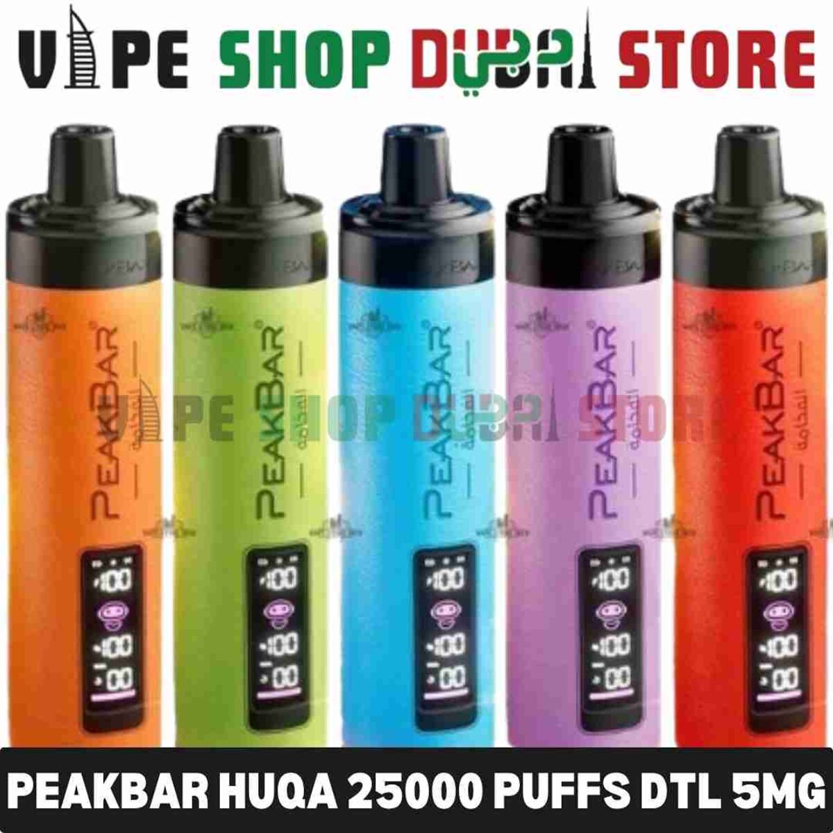 5mg disposable vape Peakbar HUQA 25000 Puffs Vape; Free Shipping VUSE Alto 4-Pod Replacement Free E-Liquid Flavor:Mint Emerald