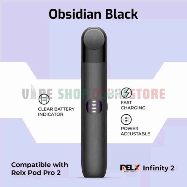 RELX-Infinity-2-Vape-Device-in-Dubai-OBSIDIAN-BLACK