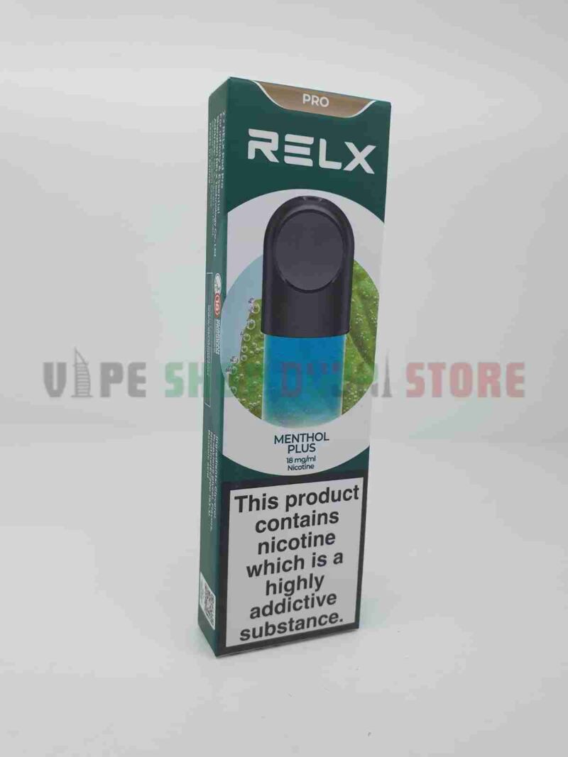 relx pod pro menthol plus RELX Pod Pro Replacement Cartridge – Buy Now