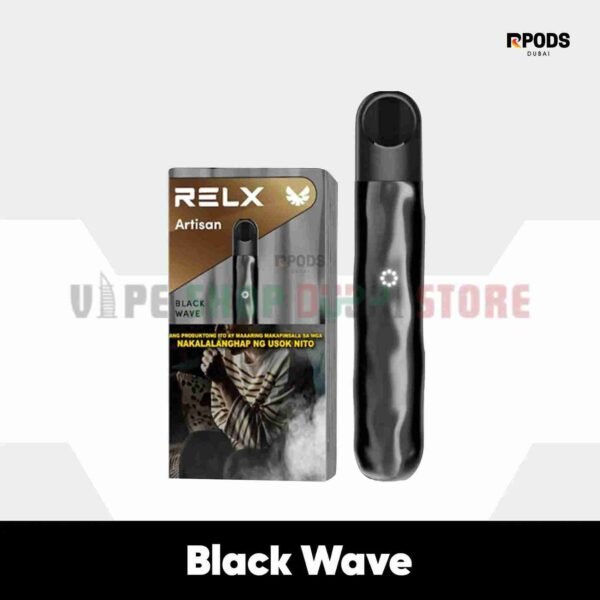 RELX®-Artisan-Vape-Kit-in-Dubai-BLACK-WAVE